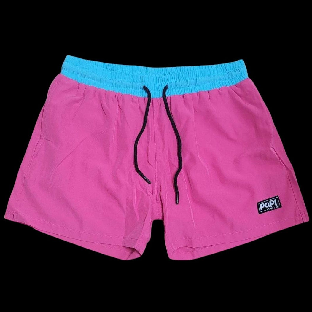 PAPI MENS TRUNKS-SOLID PINK